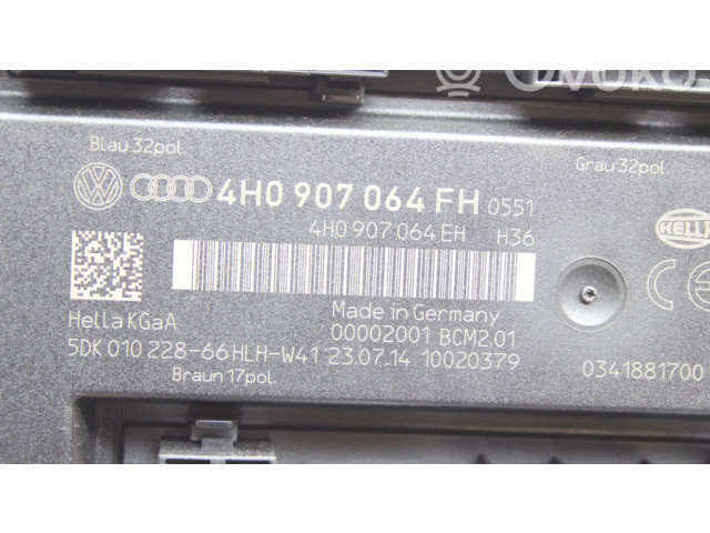 Блок комфорта 4H0907064FH, 4H0907064EH   Audi A6 S6 C7 4G   
