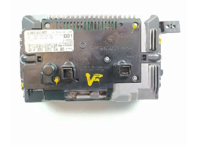 Дисплей    A2218205489, 0263650502   Mercedes-Benz S W221