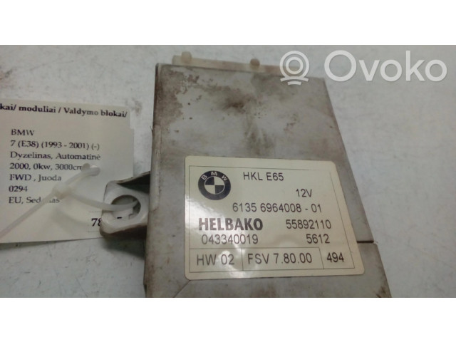 Блок управления 6135696400801, 55892110   BMW 7 E38