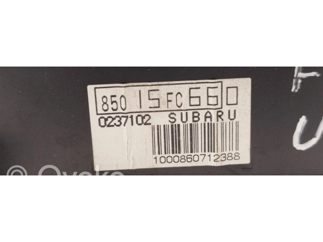 Přístrojová deska  Subaru Forester SF 2002 5015FC6B1, 0237102  