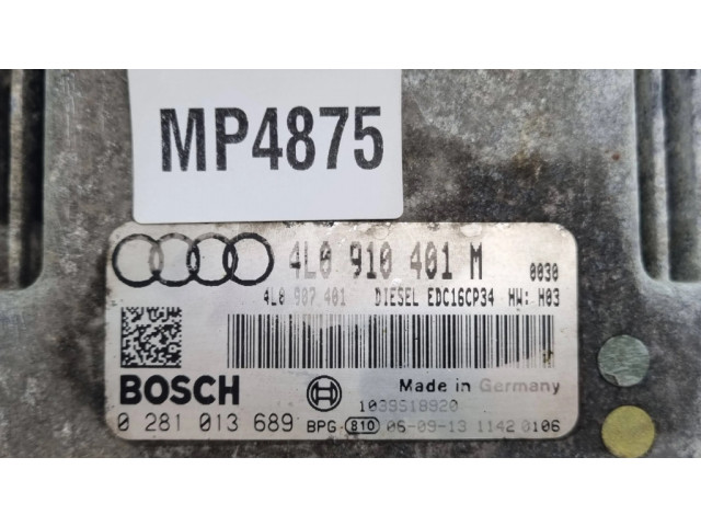 Блок управления двигателя 4L0910401M, 4L0907401   Audi Q7 4L