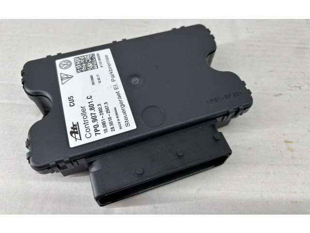 Блок управления заднего тормоза (EMF) 7P0907801C   Porsche Cayenne (92A)