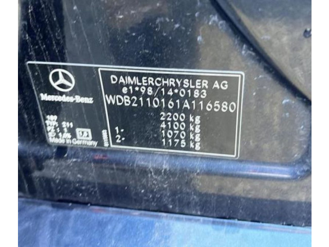 Блок управления климат-контролем    Mercedes-Benz E W211