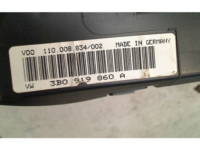 Панель приборов 3B0919860A, 3B0919860A   Volkswagen Passat Alltrack       