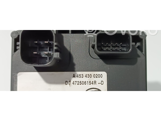 Блок управления A4534300200, 472506154R   Smart ForFour II W453