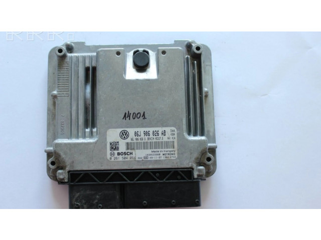 Блок управления двигателем Блок управления 06J906026AB, 0261S04054   Volkswagen Tiguan
