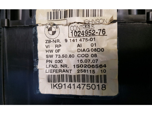 Přístrojová deska  BMW 1 E81 E87 2007 62109283802  