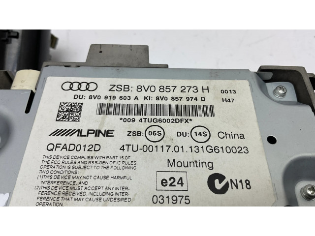 Дисплей    8V0857273H   Audi A3 S3 8V