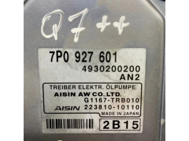 Блок управления 7P0927601, 4930200200   Audi Q7 4L