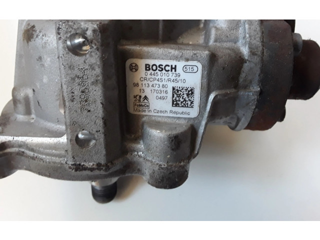 Vstřikovací čerpadlo 0445010739, 9811347380   Peugeot 3008 II    BHZ (DV6FC) 
