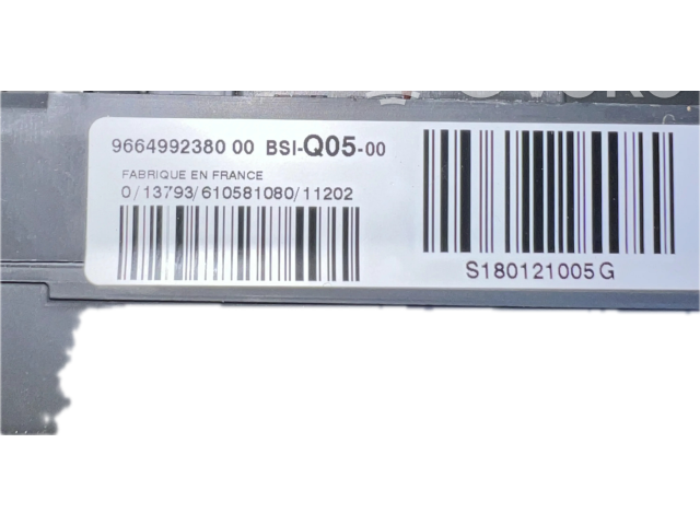   Pojistková skříňka 9664992380, 9664992380   Peugeot 508 2011