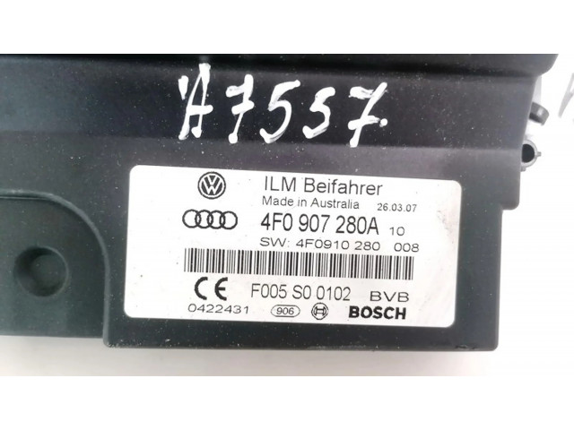 Блок управления 4F0907280A, F005S00102   Audi A6 S6 C6 4F