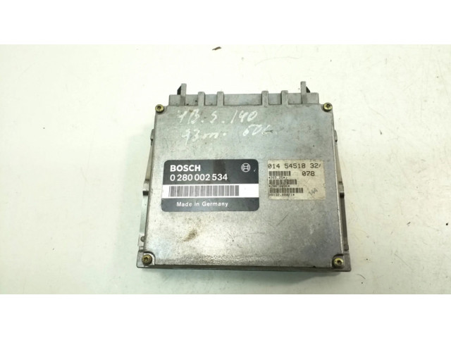 Řídící jednotka A0145451832   Mercedes-Benz S W140 1995