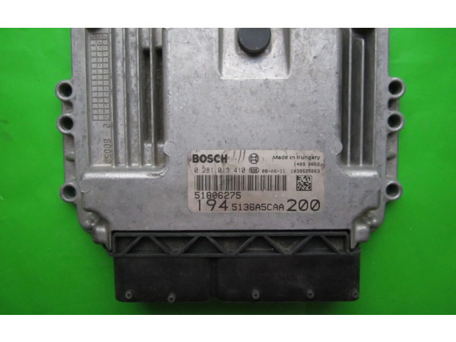 Řídící jednotka 51806275, 0281013410   Fiat Croma 2008