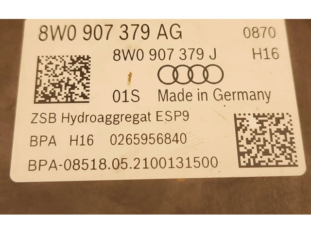 Блок АБС 8W0907379AG, 8W0907379J   Audi  A4 S4 B9 8W  2019 -  года
