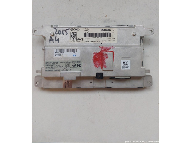 Дисплей    8r0919604a   Audi A4 S4 B9