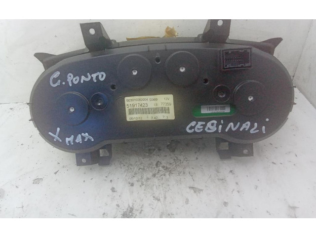 Přístrojová deska  Fiat Punto Evo 2013 51917423, 350A1000  