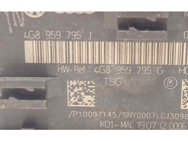 Комфортный модуль    4G8959795J   Audi A6 C7