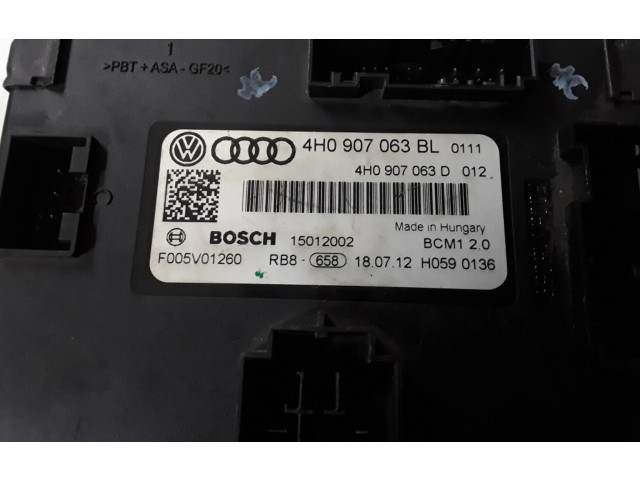 Блок комфорта 4H0907063BL   Volkswagen Touareg II   