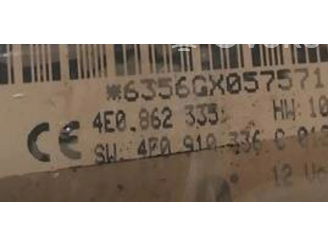 Řídící jednotka 4E0862335, 4E0910336C   Audi A6 Allroad C6 2010