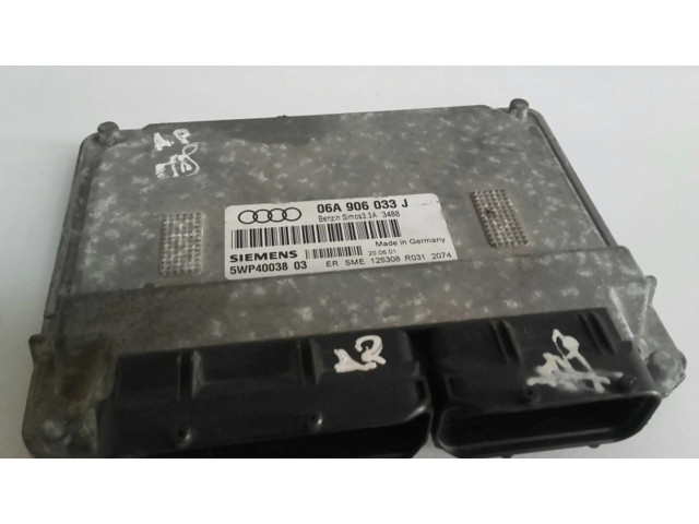 Блок управления двигателя 06A906033J   Audi A3 S3 8L