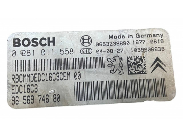 Řídící jednotka 9656974680, 9653239880   Peugeot 407 2007