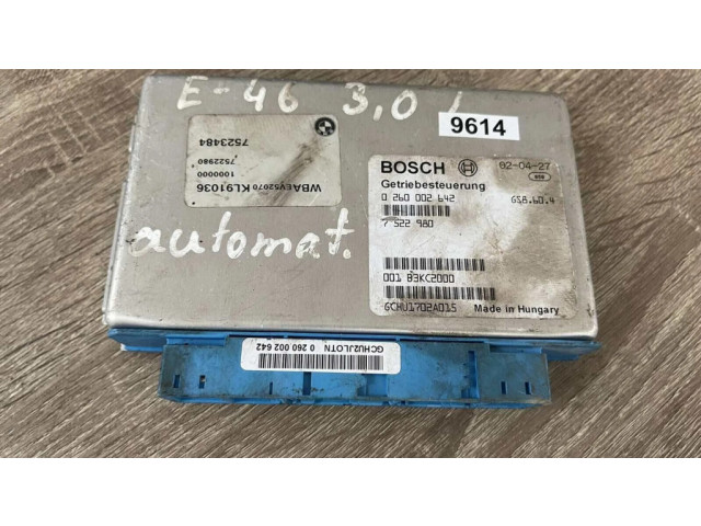 Блок управления коробкой передач 0260002642   BMW 3 E46