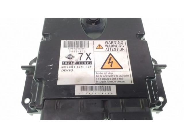 Řídící jednotka 2758304700, 23710EC02C   Nissan Navara D40 2008