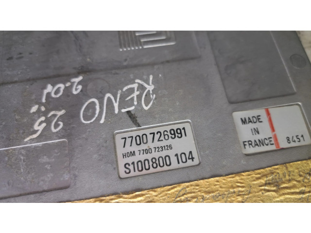 Блок управления двигателя 7700726991, 7700723126   Acura ILX