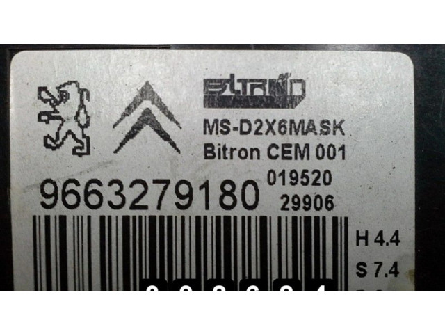 Řídící jednotka 9663279180   Citroen C6 2006