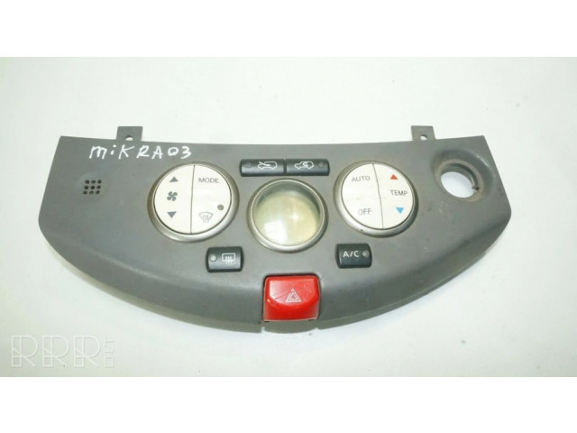 Блок управления климат-контролем 27500AX701   Nissan Micra