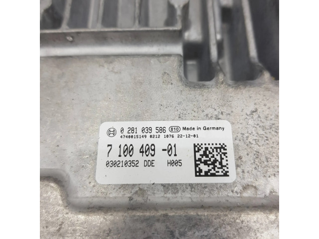 Řídící jednotka 7100409, 0281039586   BMW 3 G20 G21 2023