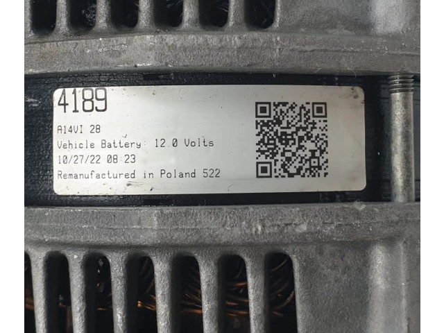 Генератор A14VI28   Rover 75      