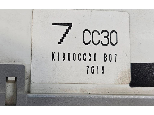 Блок управления климат-контролем K1900CC30   Mazda 5