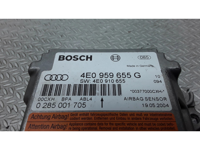 Блок подушек безопасности 4E0959655G   Audi A8 S8 D3 4E