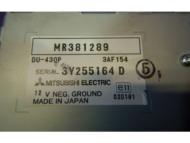 Дисплей    MR381289, MR381289   Mitsubishi Space Star