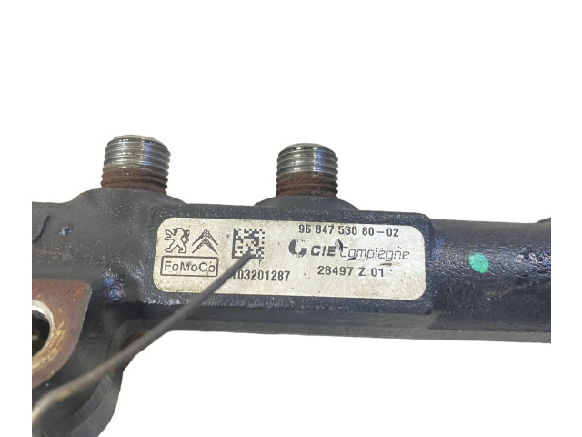 Vstřikovací lišta 9684753080, 28497Z01   Peugeot 3008 I    9HR 