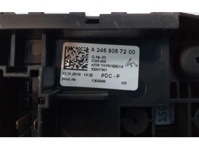 Pojistková skříňka Řídící jednotka BSM 2469067200, 33207347   Mercedes-Benz  W176 2018