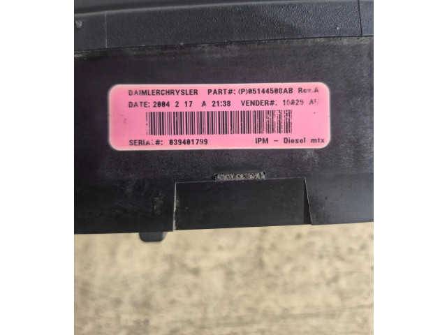   Pojistková skříňka 664109680, 66ZL09680   Chrysler Grand Voyager IV 2004