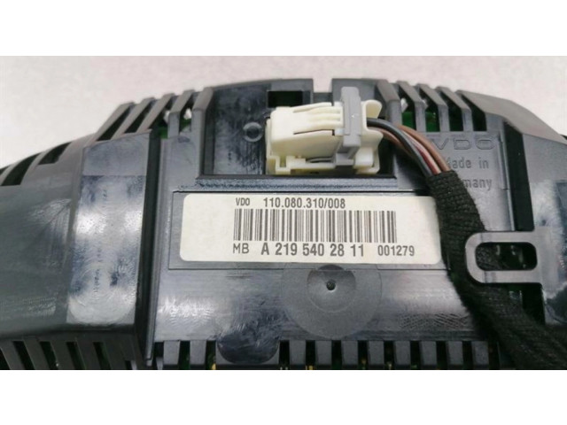 Панель приборов A2195402811   Mercedes-Benz CLS AMG C219       