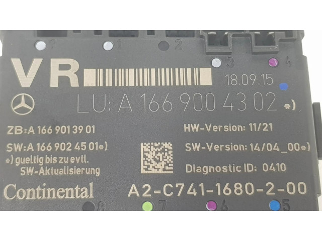 Блок управления A2C7411680200, A1669004302   Infiniti Q30