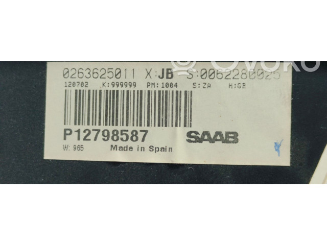 Панель приборов 12798587   Saab 9-3 Ver2       