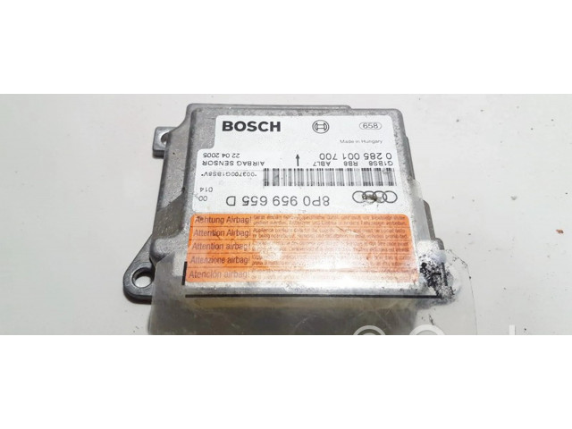 Блок подушек безопасности 8P0959655D, 0285001700   Audi A3 S3 8P