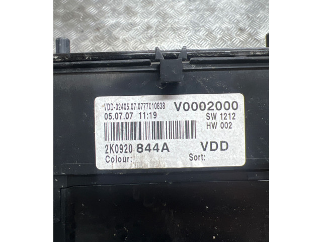 Панель приборов V0002000, 2K0920844A   Volkswagen Caddy       
