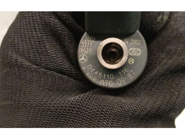 Vstřikovač A6680700987, 0445110116BOSCH   Mercedes-Benz A W168    668942 