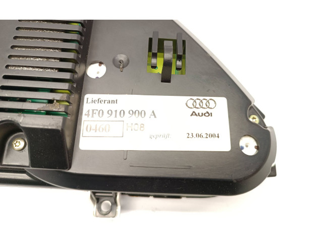 Přístrojová deska  Audi A6 S6 C6 4F 2007 4F0910900A, 4F0920950K  