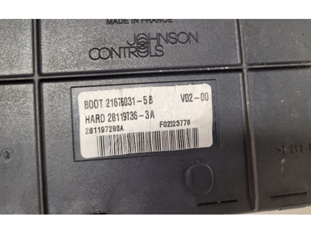 Блок комфорта 9663510280, H0201230207   Citroen C6   