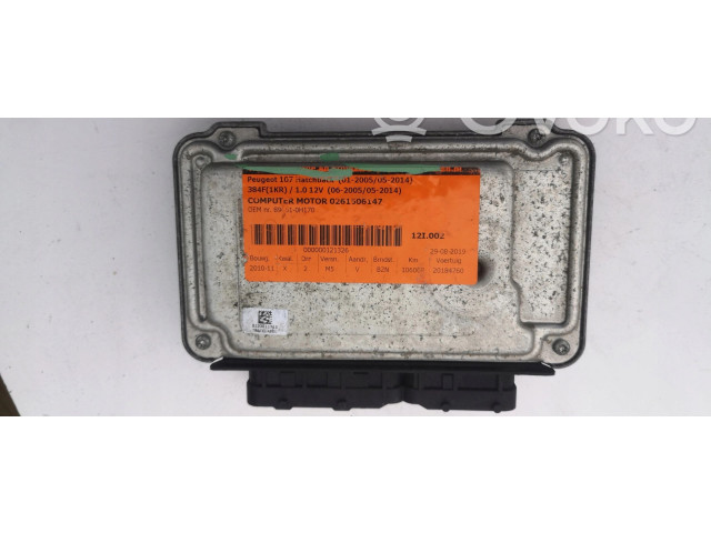 Zpětné zrcátko  Peugeot 107 2005  0261S06147-, 0261S06147 89661-0H170  