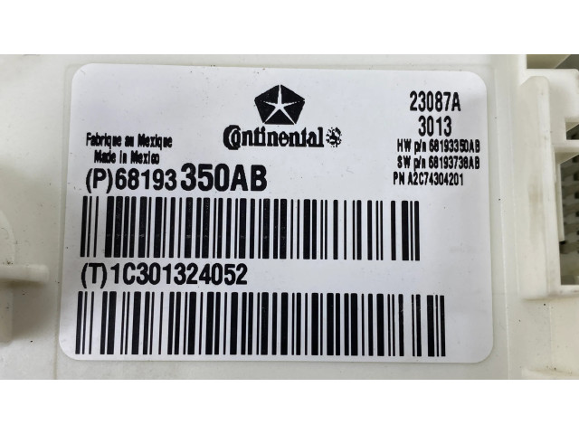 Блок комфорта P68193350AB   Jeep Grand Cherokee   