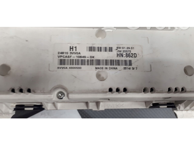 Přístrojová deska  Nissan Note (E12) 2014 248103VV0A  